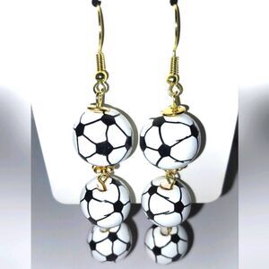 Super cute sports dangle earrings
